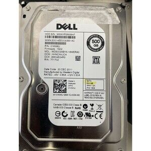 DELL 01kwkj  WD RE4 WD5003ABYX 500GB 7200RPM 64MB SATA 3.5" Hard Drive